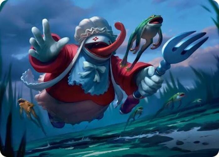 Quina, Qu Gourmet Art Card [FINAL FANTASY Art Series] MTG Single Magic: The Gathering  | Multizone: Comics And Games