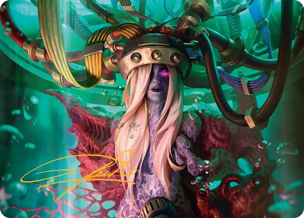 Jenova, Ancient Calamity Art Card (Gold-Stamped Signature) [FINAL FANTASY Art Series] MTG Single Magic: The Gathering  | Multizone: Comics And Games