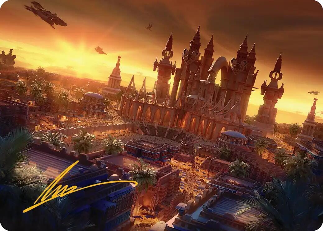 Rabanastre, Royal City Art Card (Gold-Stamped Signature) [FINAL FANTASY Art Series] MTG Single Magic: The Gathering  | Multizone: Comics And Games