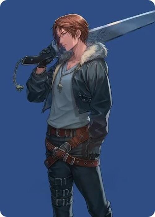 Squall, SeeD Mercenary Art Card [FINAL FANTASY Art Series] MTG Single Magic: The Gathering  | Multizone: Comics And Games