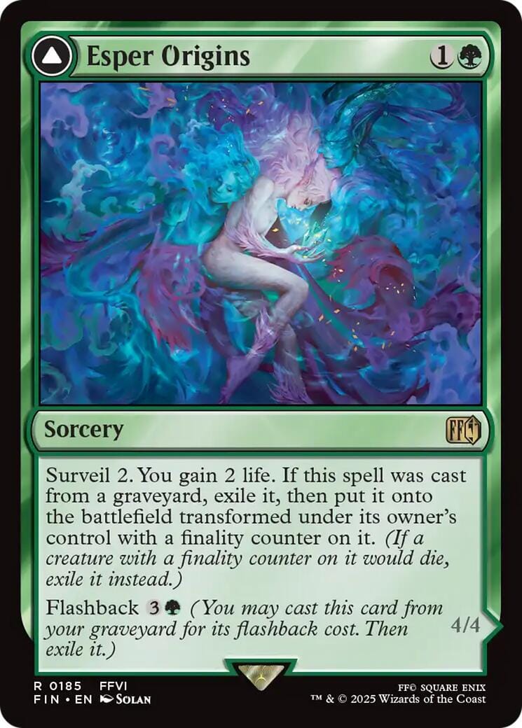 Esper Origins // Summon: Esper Maduin [FINAL FANTASY] MTG Single Magic: The Gathering  | Multizone: Comics And Games