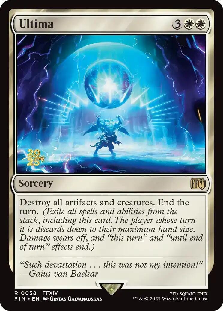 Ultima [FINAL FANTASY Prerelease Promo] MTG Single Magic: The Gathering  | Multizone: Comics And Games