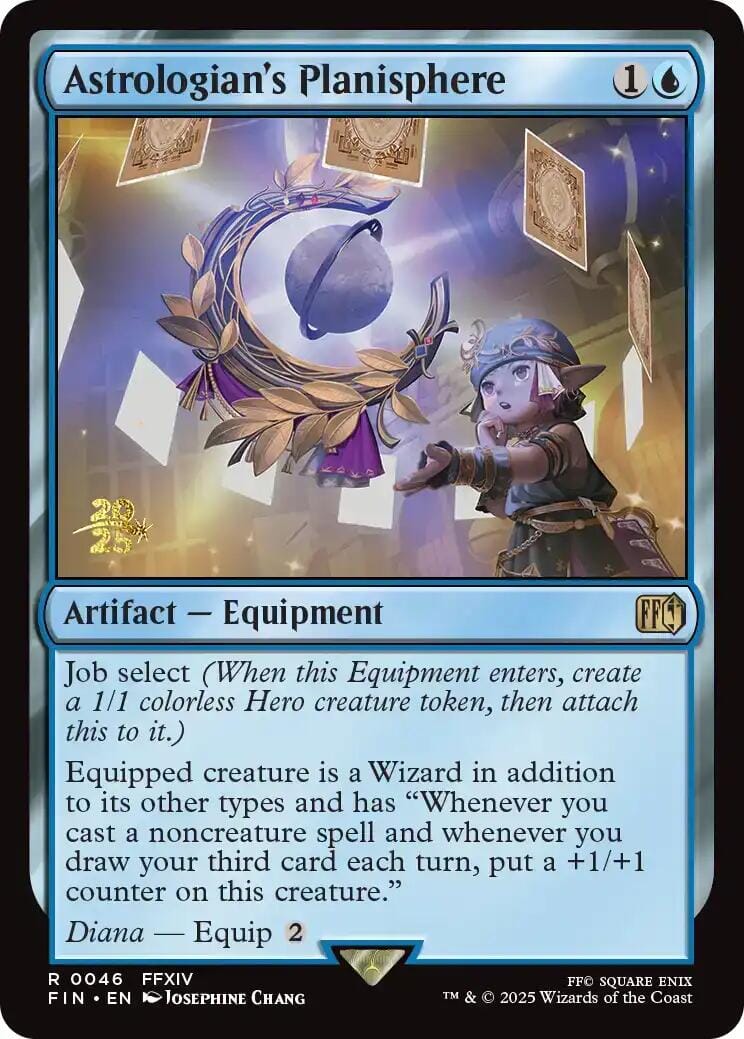 Astrologian's Planisphere [FINAL FANTASY Prerelease Promo] MTG Single Magic: The Gathering  | Multizone: Comics And Games