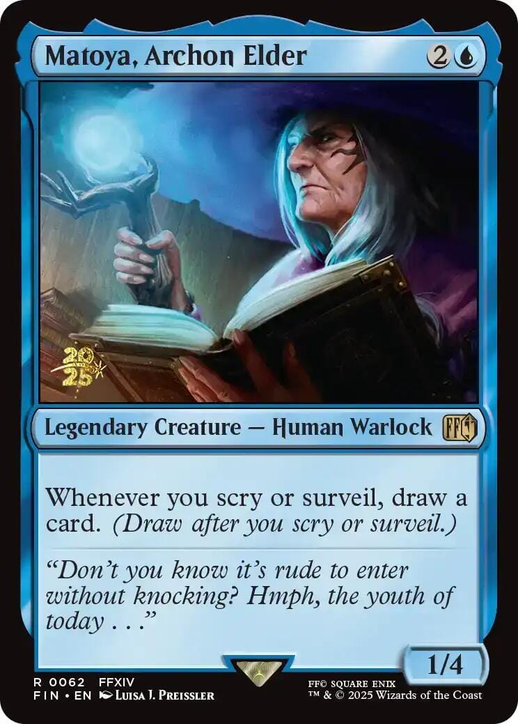 Matoya, Archon Elder [FINAL FANTASY Prerelease Promo] MTG Single Magic: The Gathering  | Multizone: Comics And Games