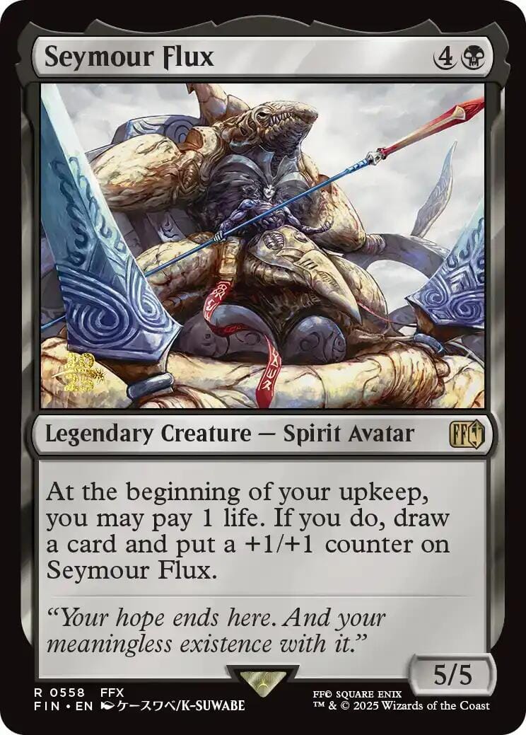 Seymour Flux [FINAL FANTASY Prerelease Promo] MTG Single Magic: The Gathering  | Multizone: Comics And Games