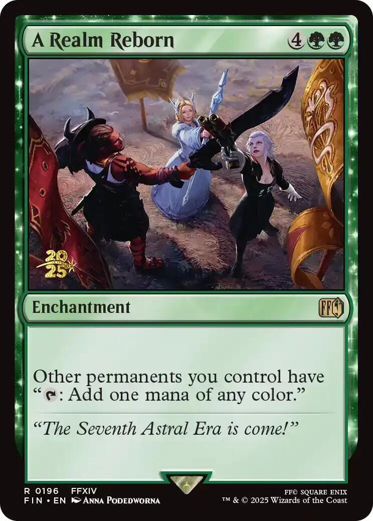 A Realm Reborn [FINAL FANTASY Prerelease Promo] MTG Single Magic: The Gathering  | Multizone: Comics And Games