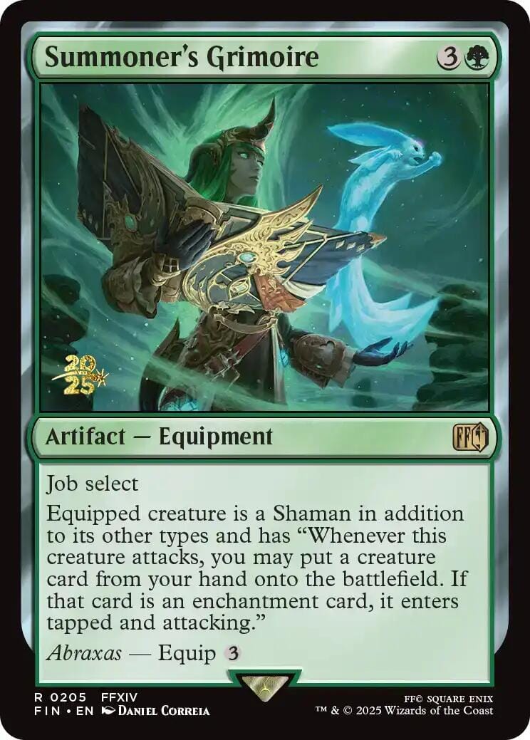 Summoner's Grimoire [FINAL FANTASY Prerelease Promo] MTG Single Magic: The Gathering  | Multizone: Comics And Games