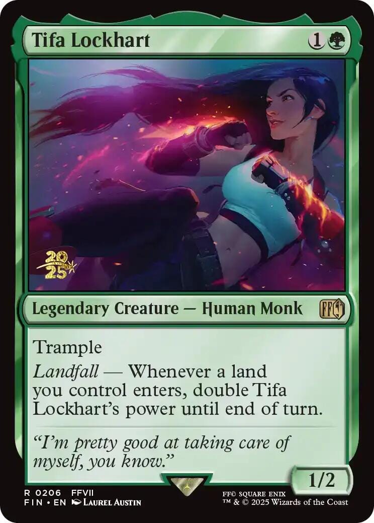 Tifa Lockhart [FINAL FANTASY Prerelease Promo] MTG Single Magic: The Gathering  | Multizone: Comics And Games