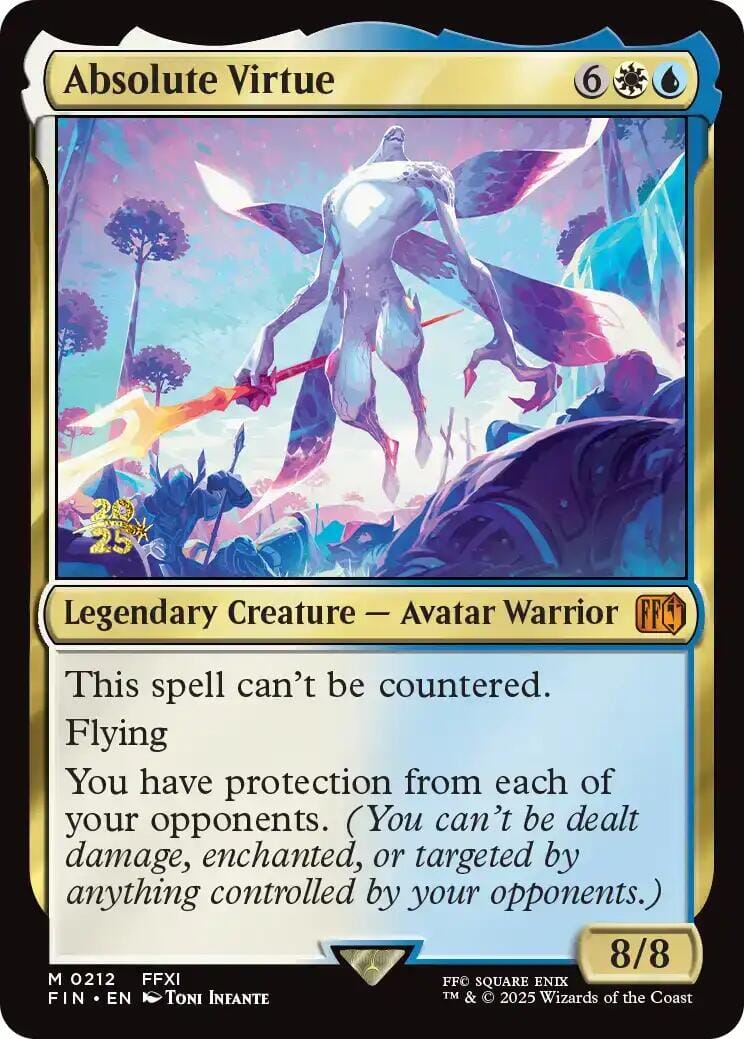 Absolute Virtue [FINAL FANTASY Prerelease Promo] MTG Single Magic: The Gathering  | Multizone: Comics And Games