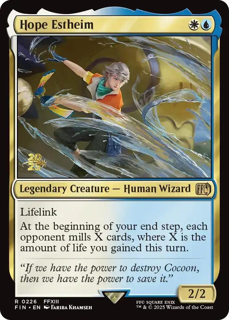 Hope Estheim [FINAL FANTASY Prerelease Promo] MTG Single Magic: The Gathering  | Multizone: Comics And Games
