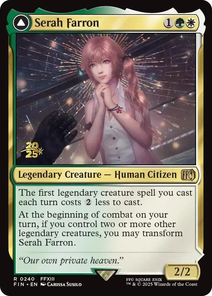 Serah Farron [FINAL FANTASY Prerelease Promo] MTG Single Magic: The Gathering  | Multizone: Comics And Games