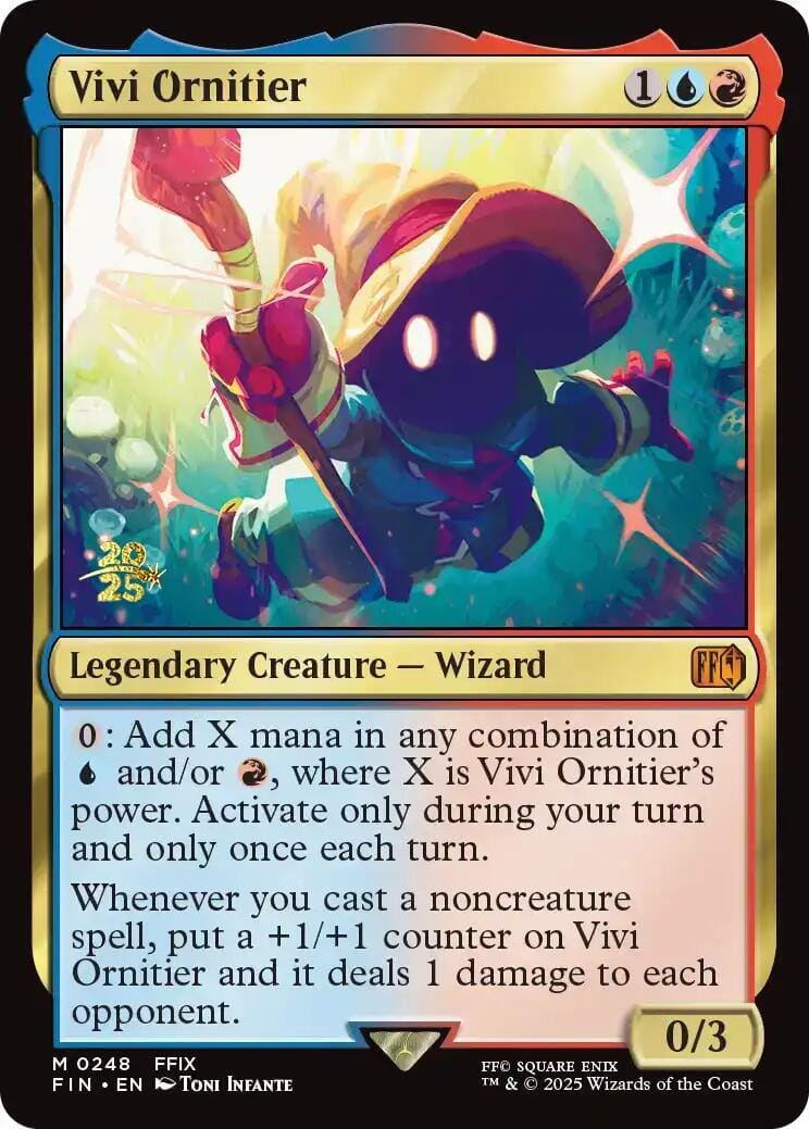 Vivi Ornitier [FINAL FANTASY Prerelease Promo] MTG Single Magic: The Gathering  | Multizone: Comics And Games