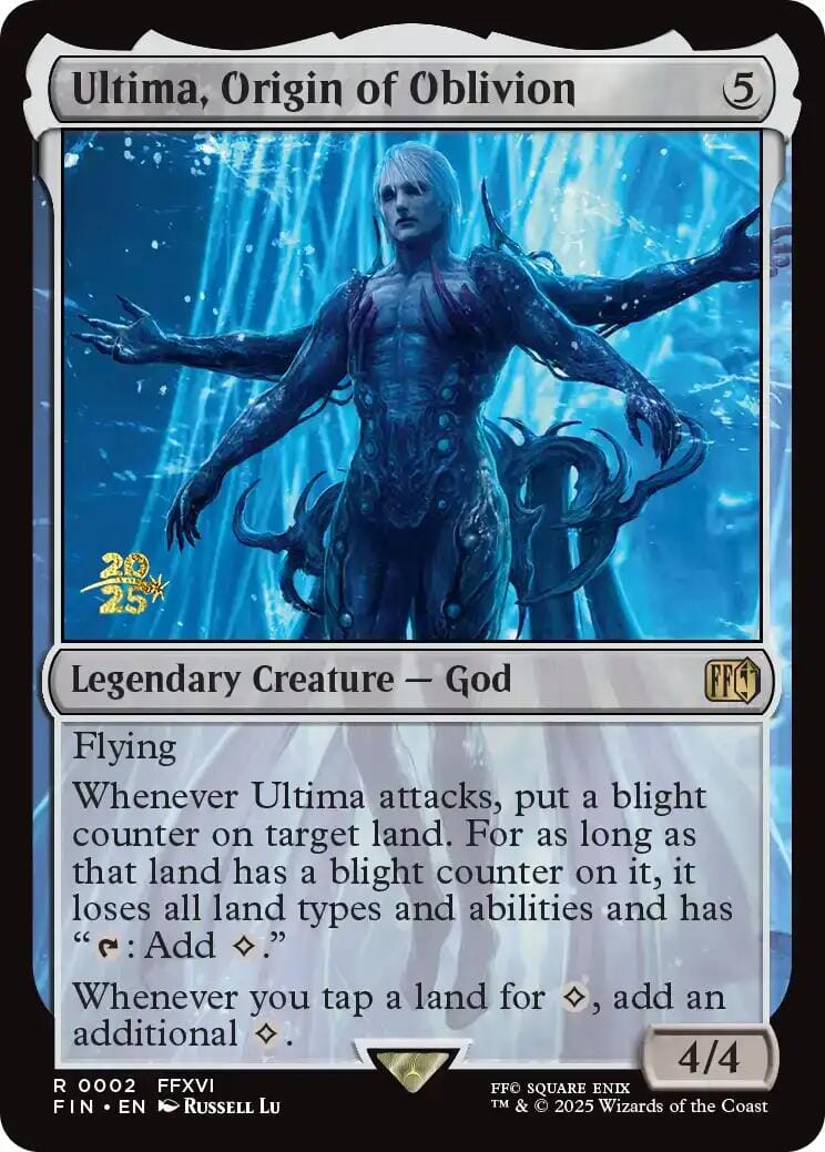 Ultima, Origin of Oblivion [FINAL FANTASY Prerelease Promo] MTG Single Magic: The Gathering  | Multizone: Comics And Games