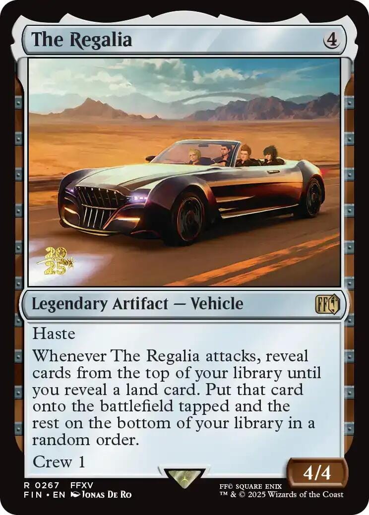 The Regalia [FINAL FANTASY Prerelease Promo] MTG Single Magic: The Gathering  | Multizone: Comics And Games