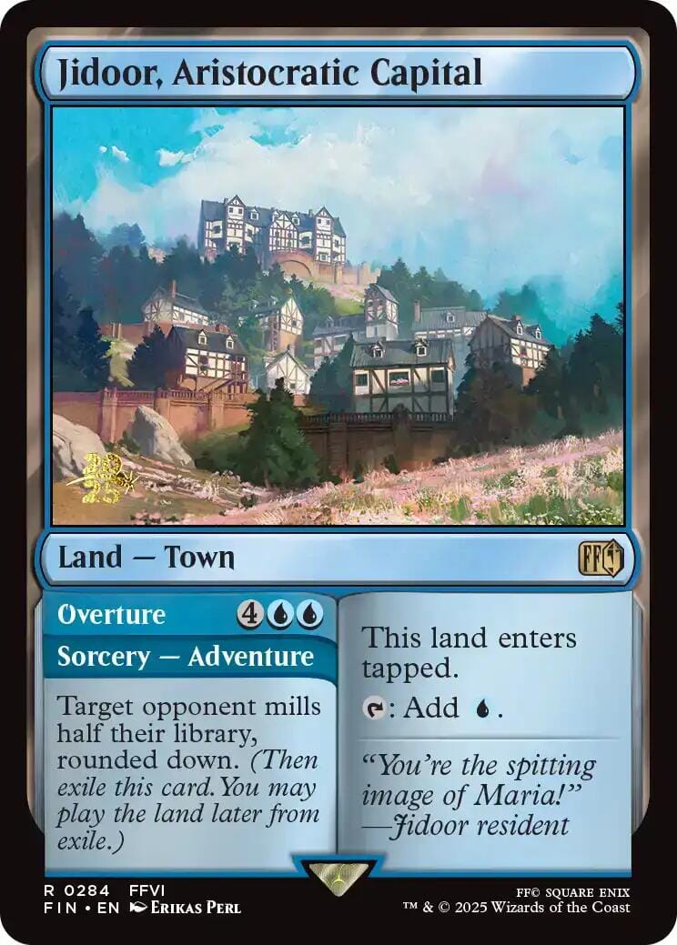 Jidoor, Aristocratic Capital [FINAL FANTASY Prerelease Promo] MTG Single Magic: The Gathering  | Multizone: Comics And Games