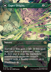 Esper Origins // Summon: Esper Maduin (Borderless) [FINAL FANTASY] MTG Single Magic: The Gathering  | Multizone: Comics And Games