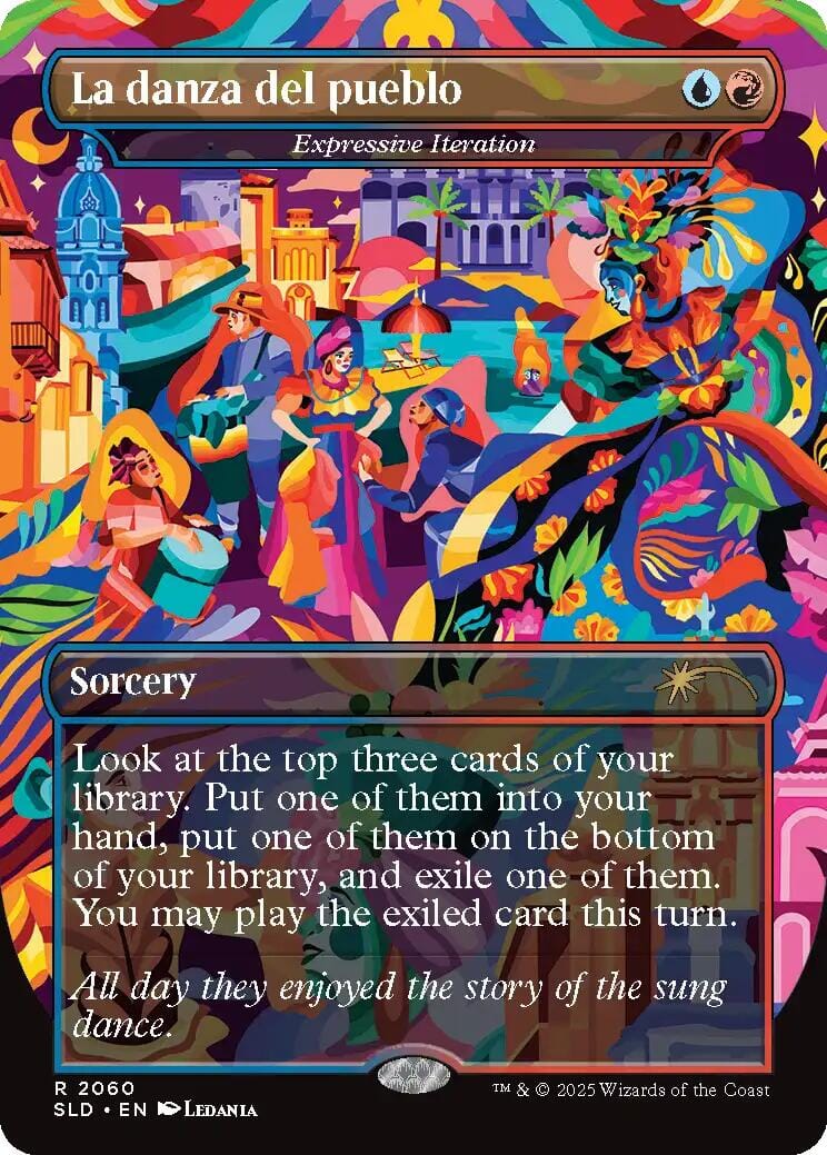 La danza del pueblo - Expressive Iteration [Secret Lair Drop Series] MTG Single Magic: The Gathering  | Multizone: Comics And Games