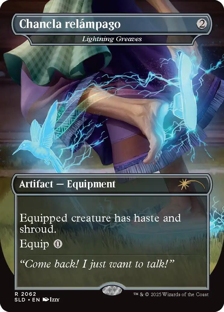 Chancla relampago - Lightning Greaves [Secret Lair Drop Series] MTG Single Magic: The Gathering  | Multizone: Comics And Games