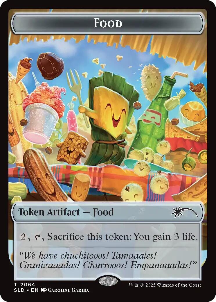 Food Token (2064) [Secret Lair Drop Series] MTG Single Magic: The Gathering  | Multizone: Comics And Games