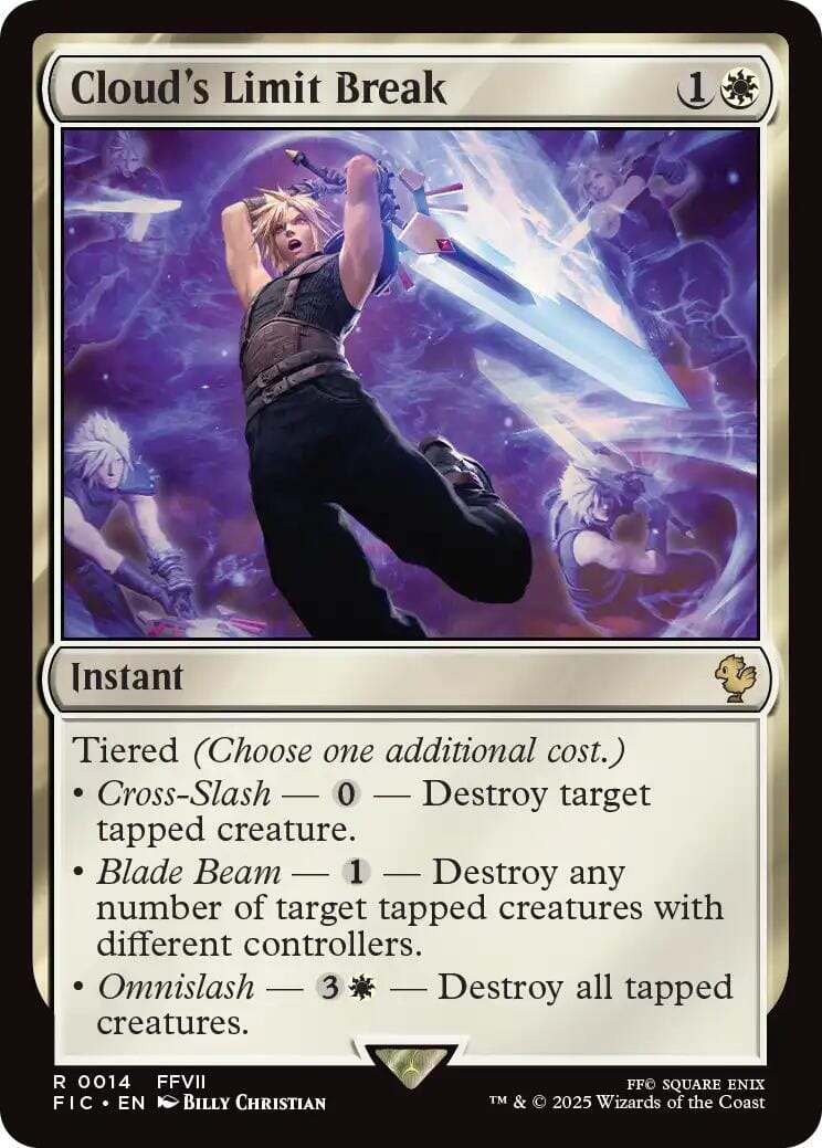 Cloud's Limit Break (Surge Foil) [FINAL FANTASY Commander] MTG Single Magic: The Gathering  | Multizone: Comics And Games