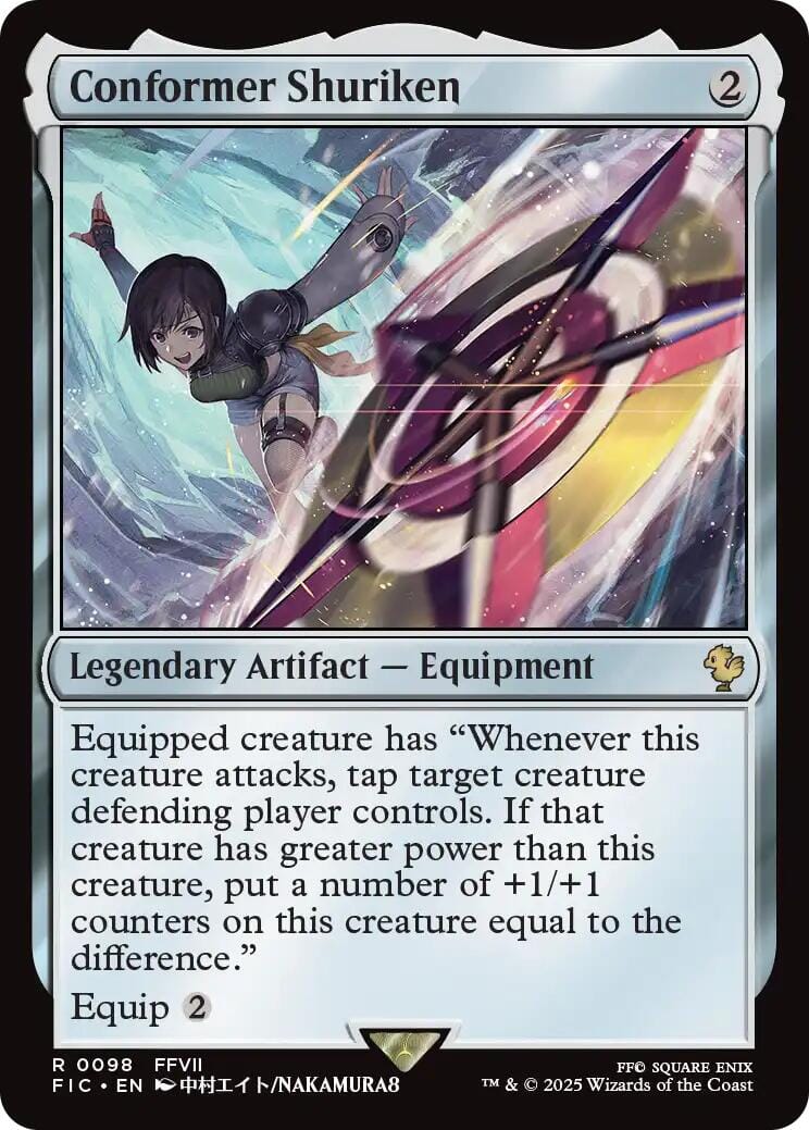 Conformer Shuriken (Surge Foil) [FINAL FANTASY Commander] MTG Single Magic: The Gathering  | Multizone: Comics And Games