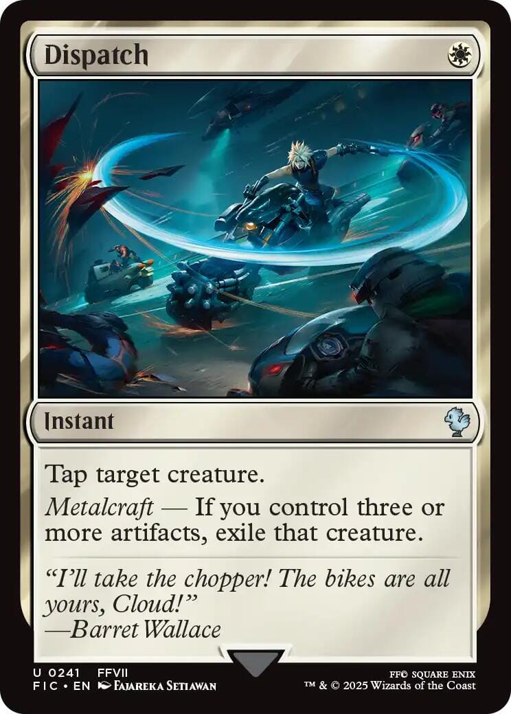 Dispatch (Surge Foil) [FINAL FANTASY Commander] MTG Single Magic: The Gathering  | Multizone: Comics And Games