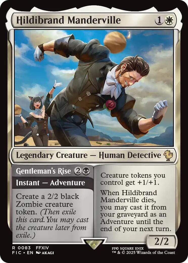 Hildibrand Manderville (Surge Foil) [FINAL FANTASY Commander] MTG Single Magic: The Gathering  | Multizone: Comics And Games