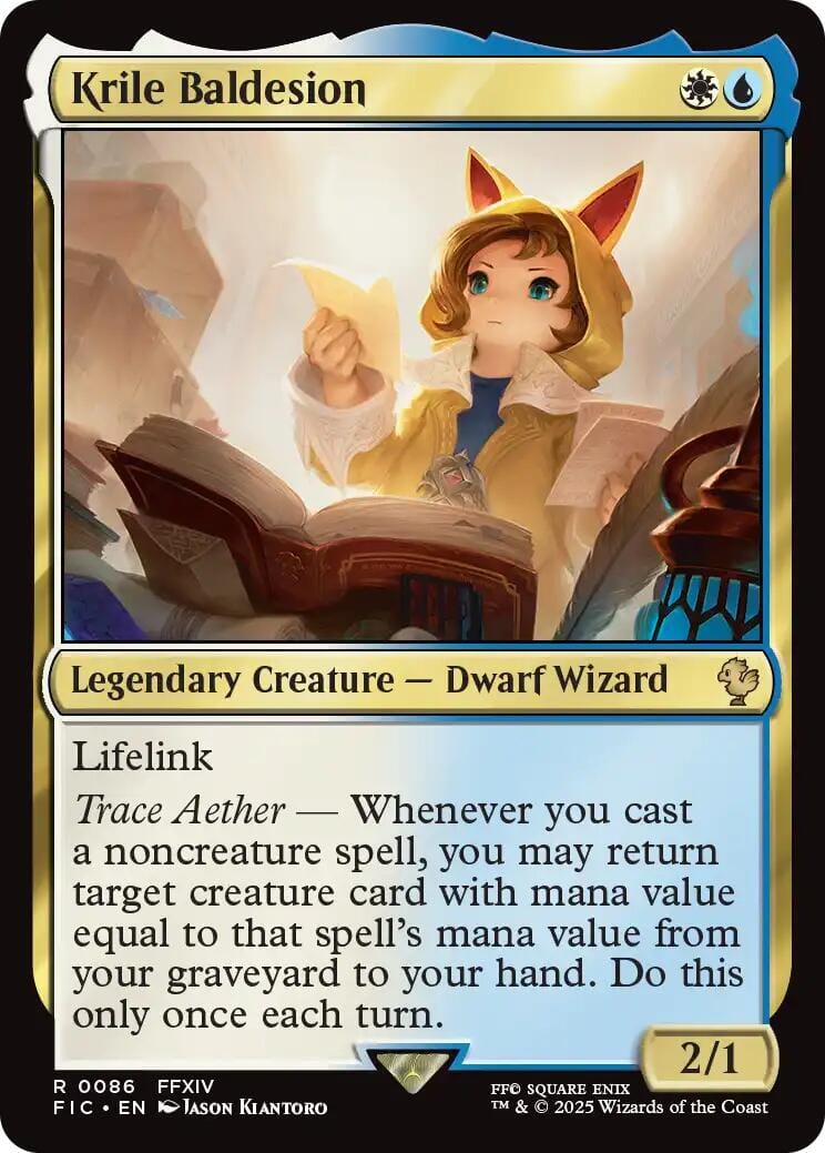 Krile Baldesion (Surge Foil) [FINAL FANTASY Commander] MTG Single Magic: The Gathering  | Multizone: Comics And Games