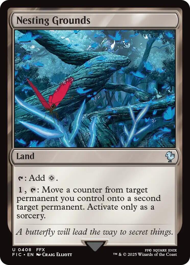 Nesting Grounds (Surge Foil) [FINAL FANTASY Commander] MTG Single Magic: The Gathering  | Multizone: Comics And Games