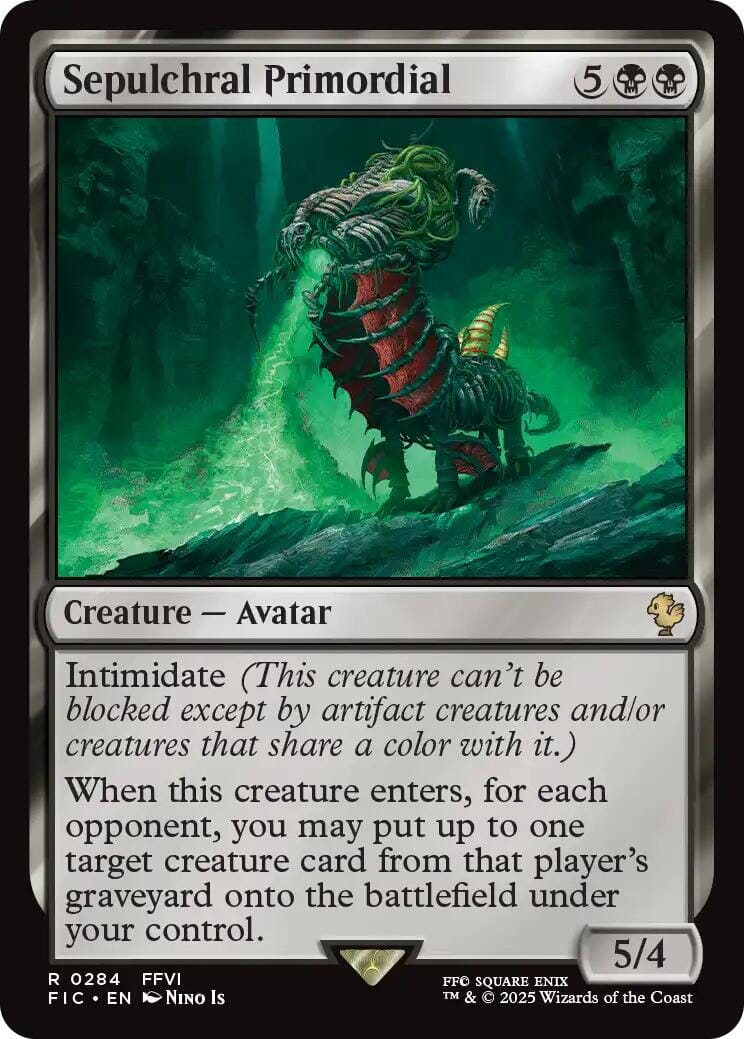 Sepulchral Primordial (Surge Foil) [FINAL FANTASY Commander] MTG Single Magic: The Gathering  | Multizone: Comics And Games