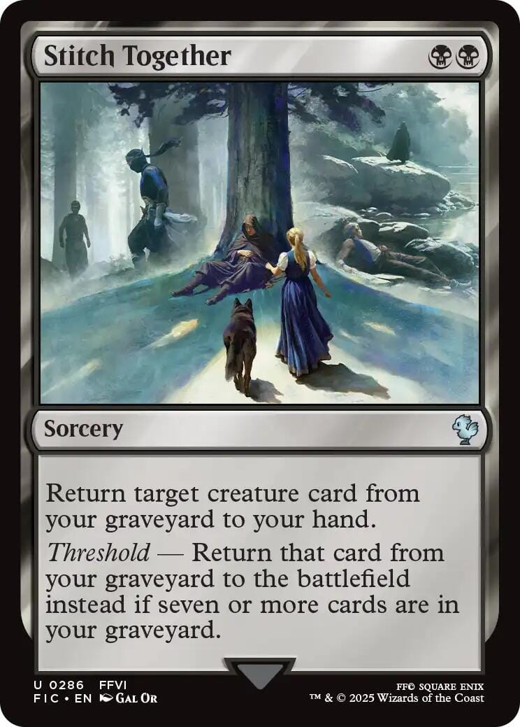 Stitch Together (Surge Foil) [FINAL FANTASY Commander] MTG Single Magic: The Gathering  | Multizone: Comics And Games