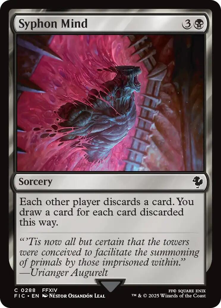 Syphon Mind (Surge Foil) [FINAL FANTASY Commander] MTG Single Magic: The Gathering  | Multizone: Comics And Games