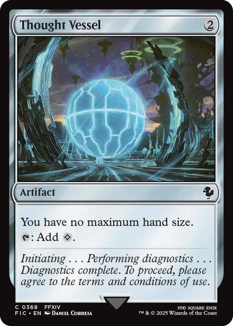 Thought Vessel (Surge Foil) [FINAL FANTASY Commander] MTG Single Magic: The Gathering  | Multizone: Comics And Games