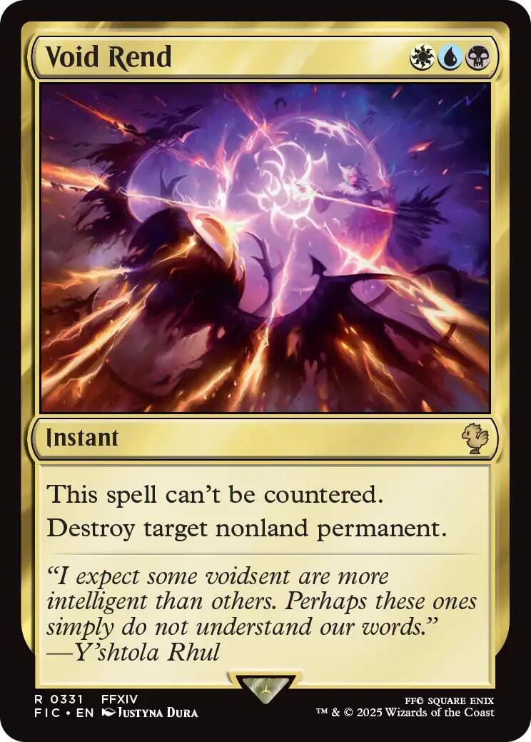 Void Rend (Surge Foil) [FINAL FANTASY Commander] MTG Single Magic: The Gathering  | Multizone: Comics And Games