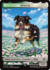 Angelo // Darkstar Double-Sided Token [FINAL FANTASY Tokens] MTG Single Magic: The Gathering  | Multizone: Comics And Games