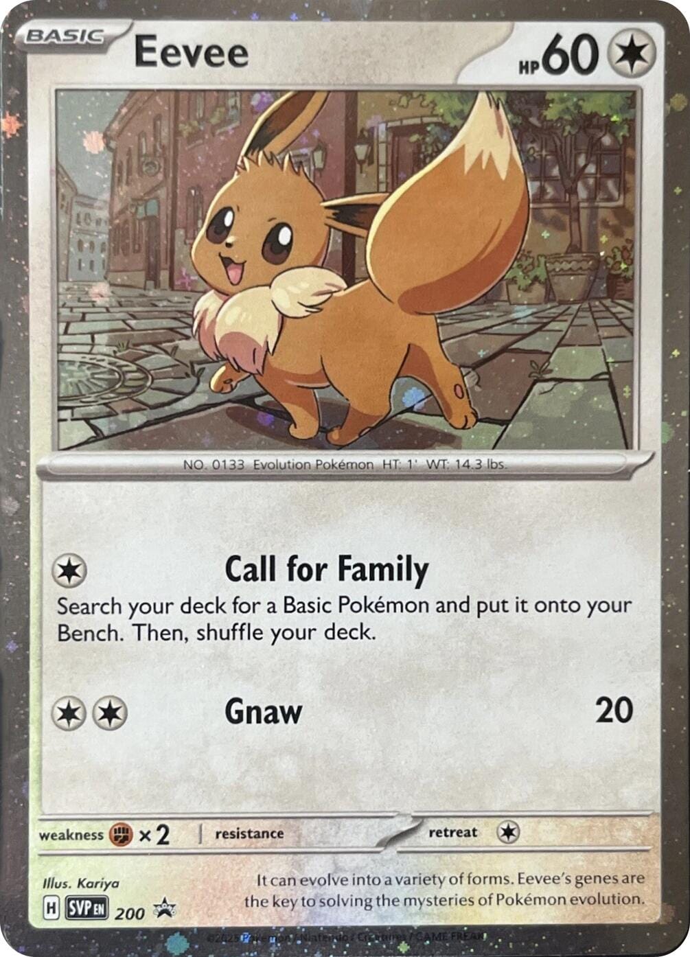 Eevee (200) (Cosmos Holo) [Scarlet & Violet: Black Star Promos] Pokemon Single Pokémon  | Multizone: Comics And Games
