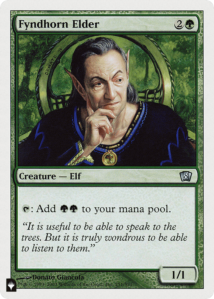 Fyndhorn Elder [The List] MTG Single Magic: The Gathering  | Multizone: Comics And Games