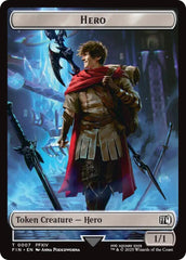 Hero (0007) // Horror (0013) Double-Sided Token [FINAL FANTASY Tokens] MTG Single Magic: The Gathering  | Multizone: Comics And Games