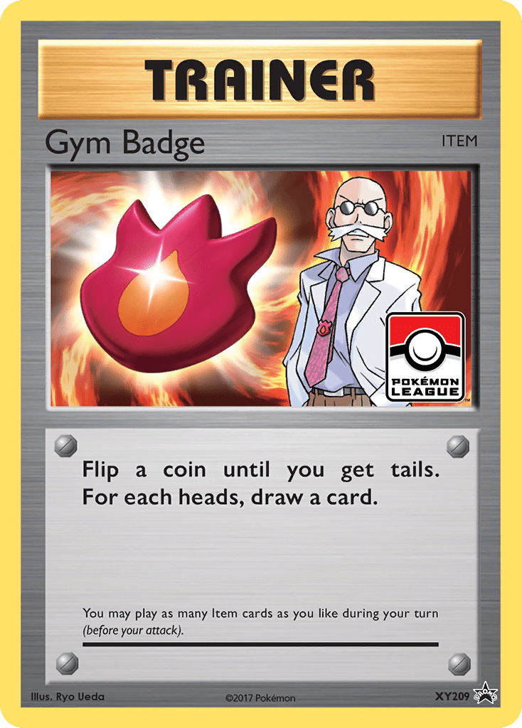 Gym Badge (XY209) (Blaine) [XY: Black Star Promos] Pokemon Single Pokémon  | Multizone: Comics And Games