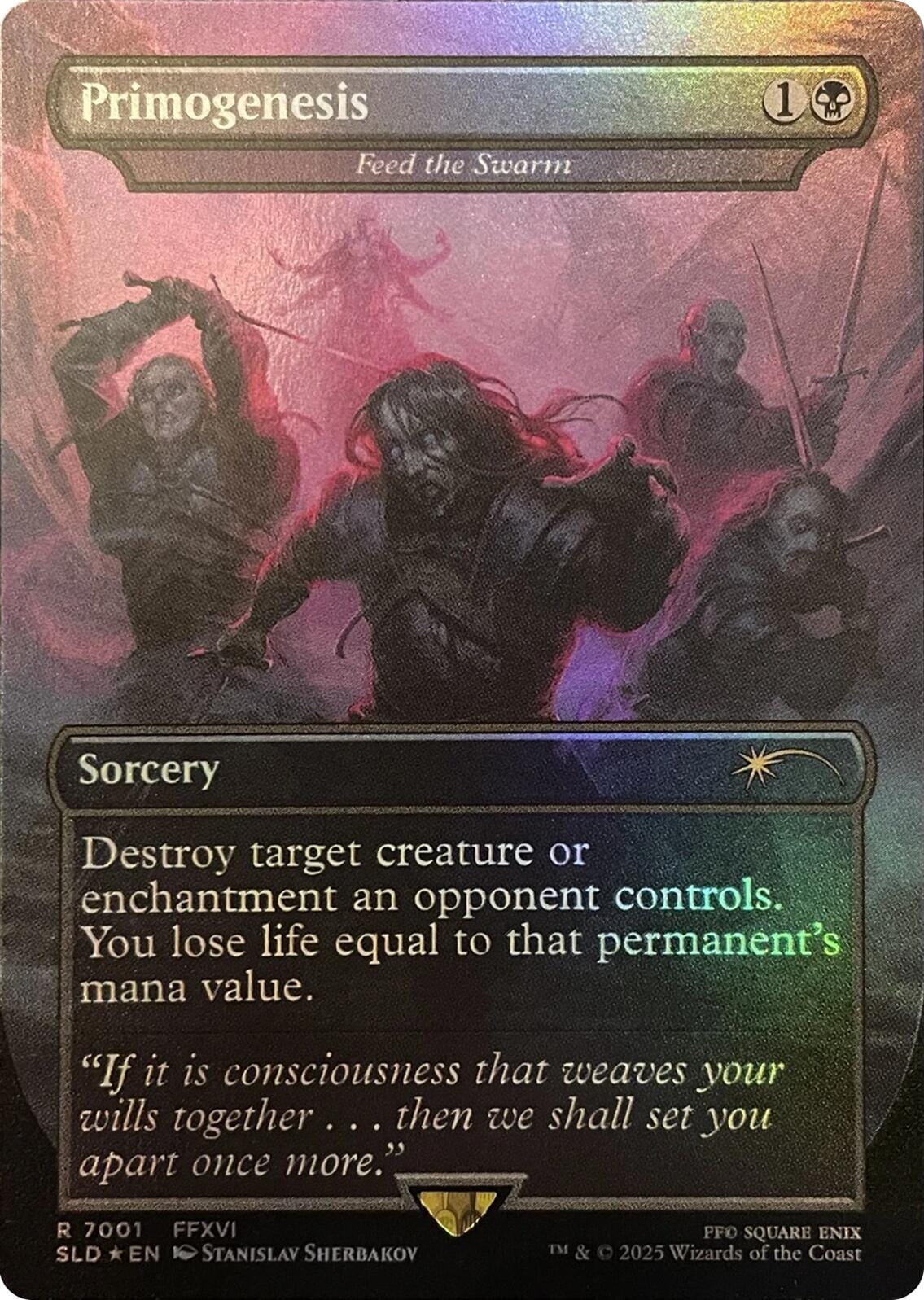 Primogenesis - Feed the Swarm (Rainbow Foil) [Secret Lair Drop Series] MTG Single Magic: The Gathering  | Multizone: Comics And Games