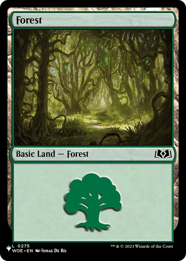 Forest (0275) (WOE) [The List] MTG Single Magic: The Gathering  | Multizone: Comics And Games