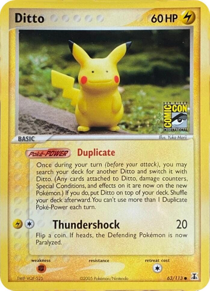 Ditto (39/113) (San Diego Comic-Con Stamp) [Miscellaneous Cards] Pokemon Single Pokémon  | Multizone: Comics And Games
