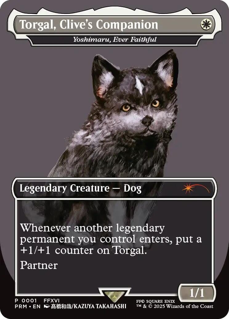 Torgal, Clive's Companion - Yoshimaru, Ever Faithful (MagicCon: Las Vegas 2025) [MagicFest 2025] MTG Single Magic: The Gathering  | Multizone: Comics And Games