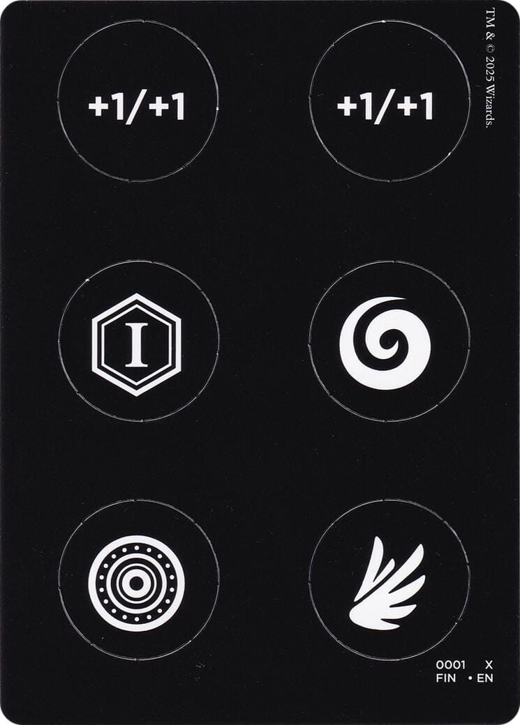 Punch Card Token (0001 // 0002) [FINAL FANTASY Tokens] MTG Single Magic: The Gathering  | Multizone: Comics And Games