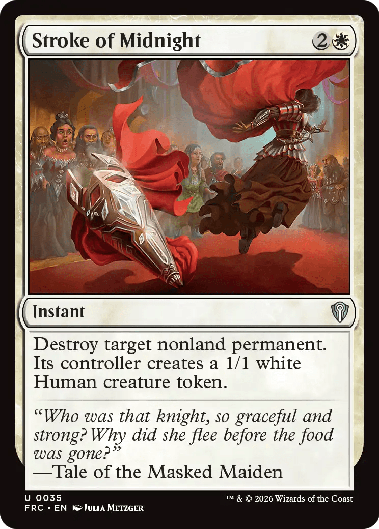Stroke of Midnight [Reality Fracture Commander] MTG Single Magic: The Gathering  | Multizone: Comics And Games