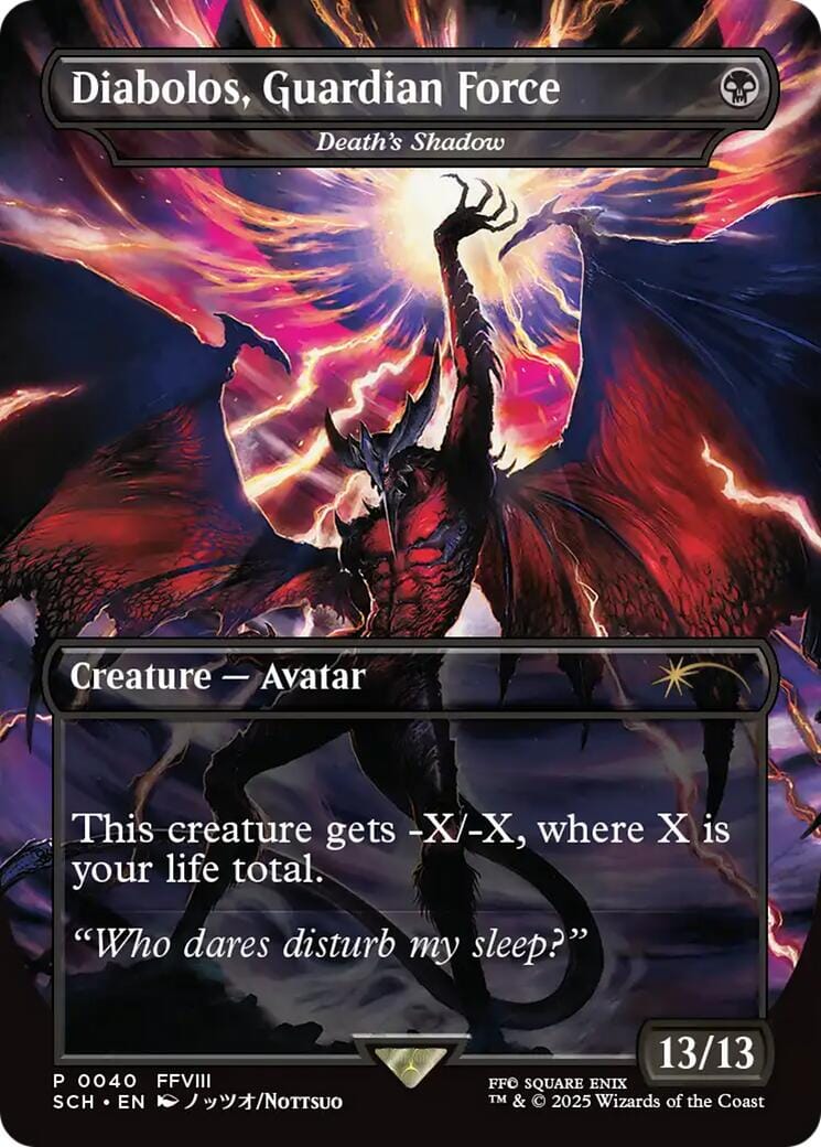 Diabolos, Guardian Force - Death's Shadow [Standard Showdown Promos] MTG Single Magic: The Gathering  | Multizone: Comics And Games