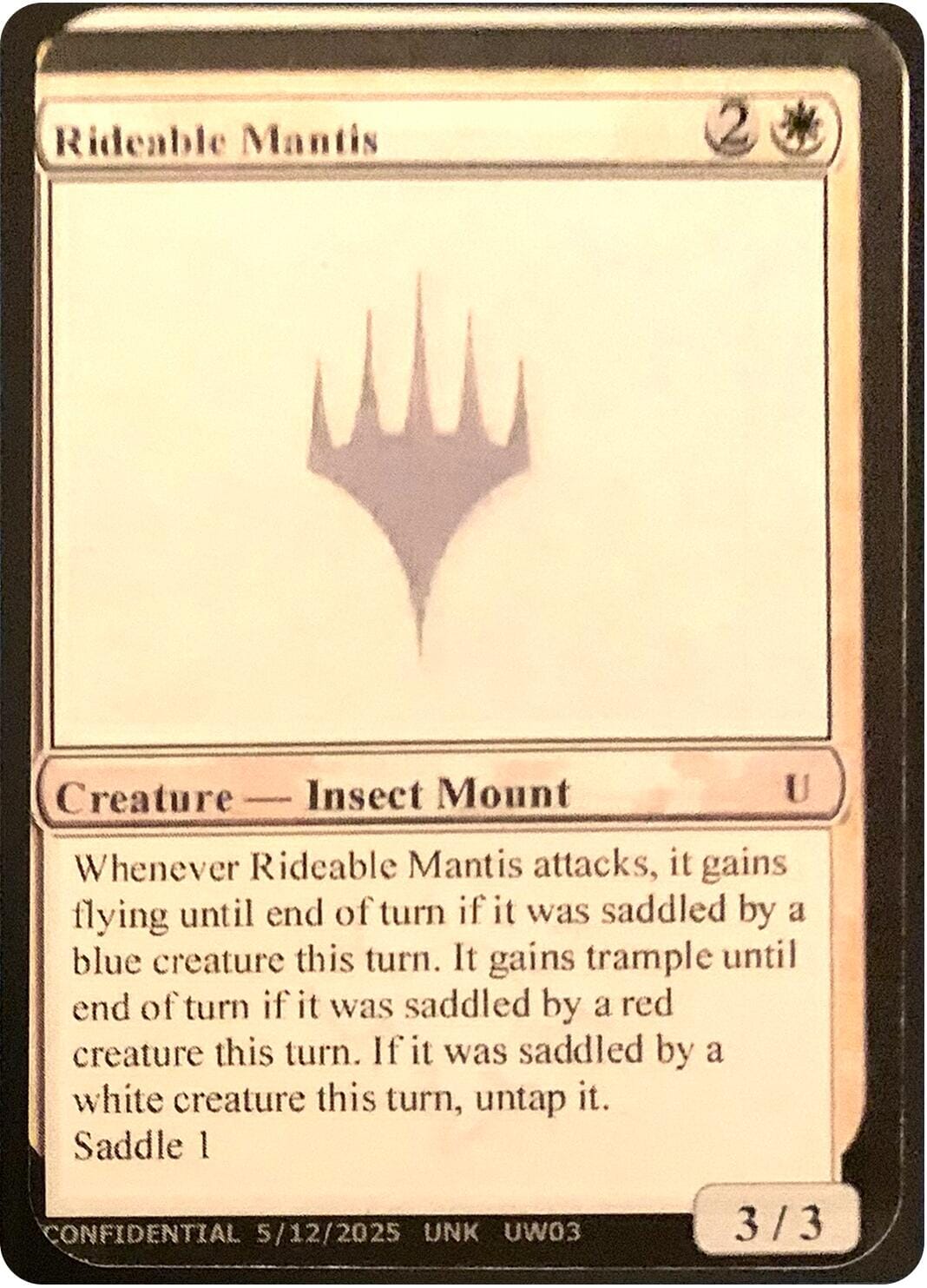 Rideable Mantis [Unknown Event] MTG Single Magic: The Gathering  | Multizone: Comics And Games