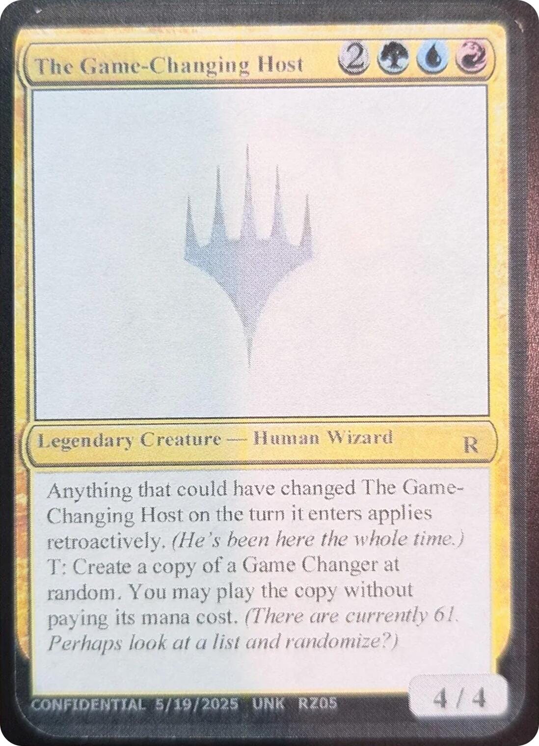 The Game-Changing Host [Unknown Event] MTG Single Magic: The Gathering  | Multizone: Comics And Games