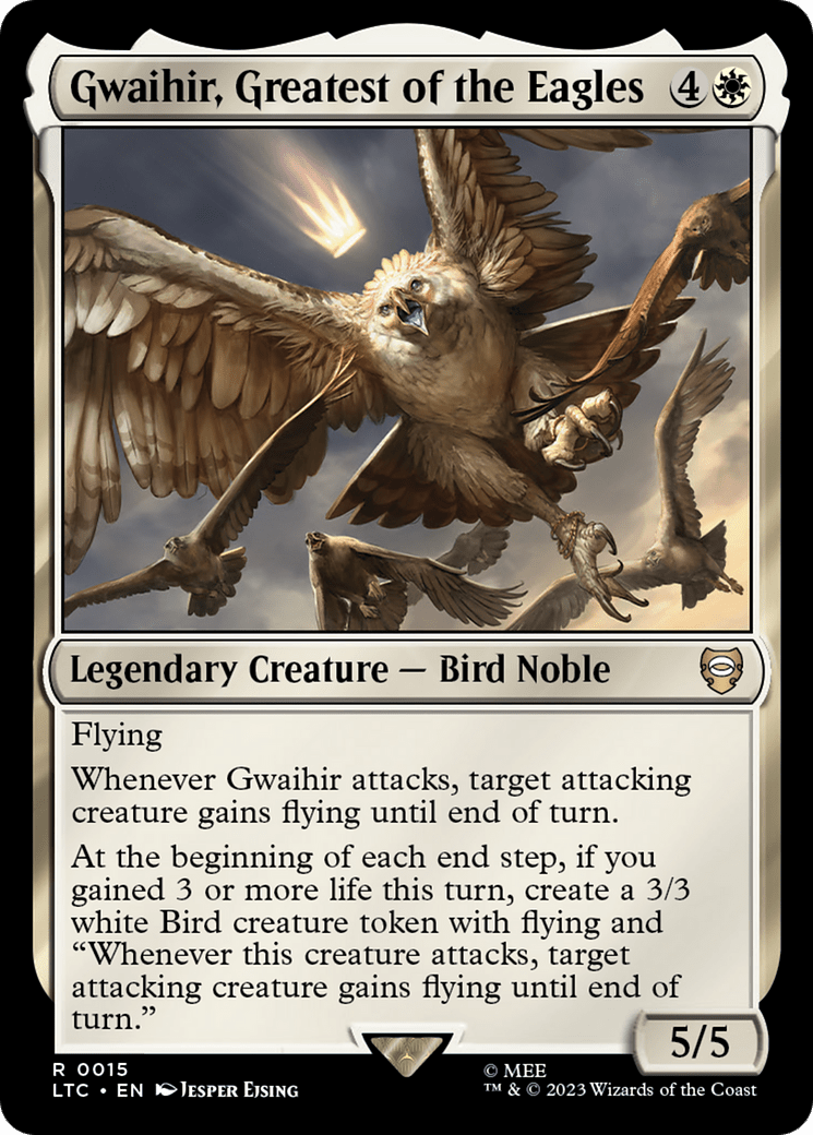 Gwaihir, Greatest of the Eagles [The Lord of the Rings: Tales of Middle-Earth Commander] MTG Single Magic: The Gathering  | Multizone: Comics And Games