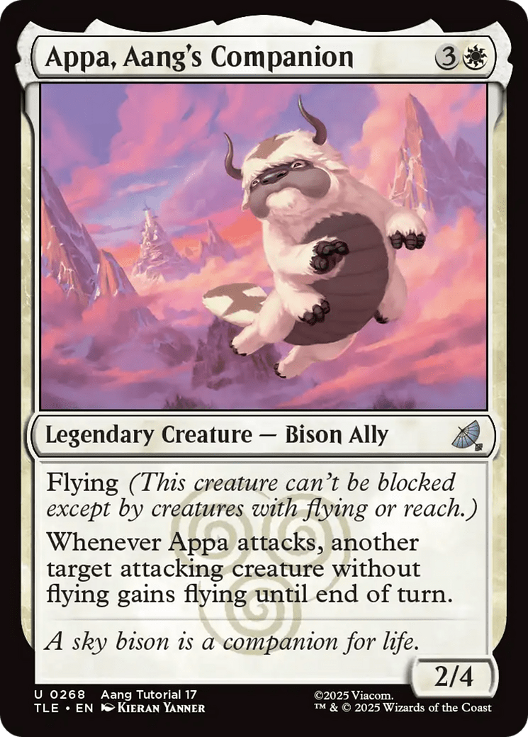 Appa, Aang's Companion (0268) [Avatar: The Last Airbender: Eternal-Legal] MTG Single Magic: The Gathering  | Multizone: Comics And Games